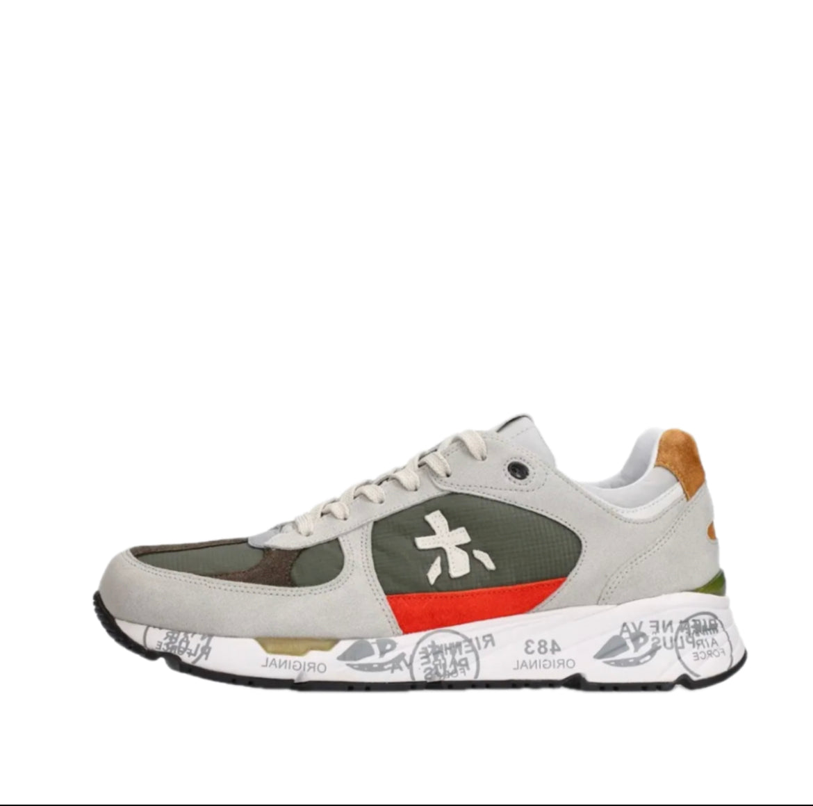 Premiata 'Mick 7712 Grey-Green'