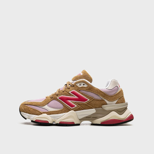 New Balance 9060 Red Pink Suede (Ženske)